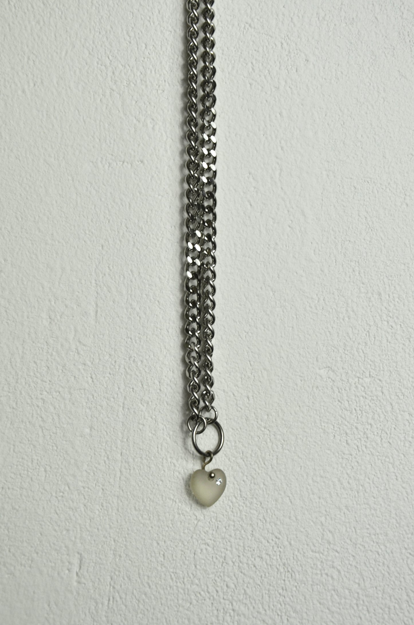Collier Heart of glass