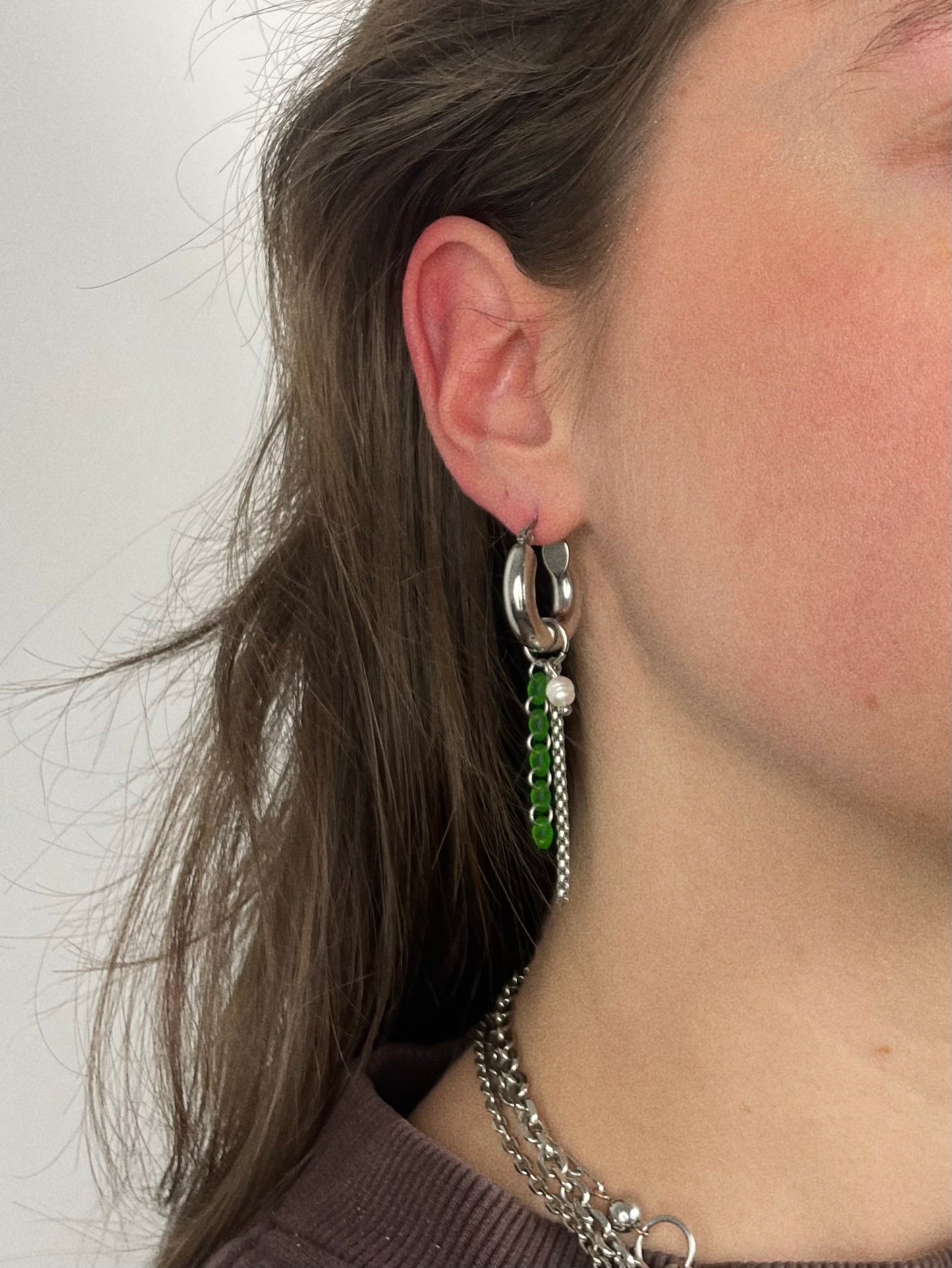 Mono-boucle modulable - Grains de café