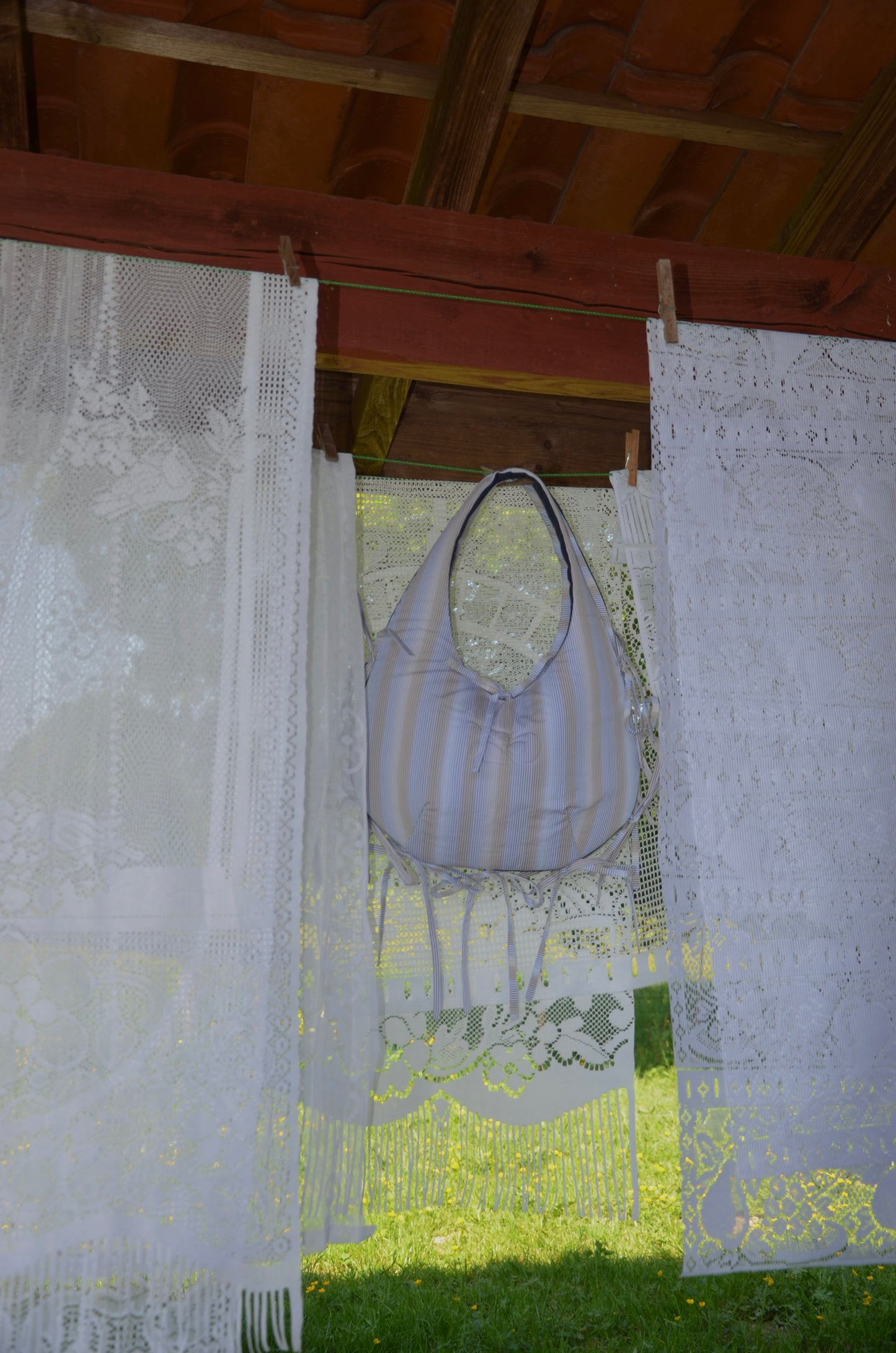 Sac réversible 07 - beige et bleu