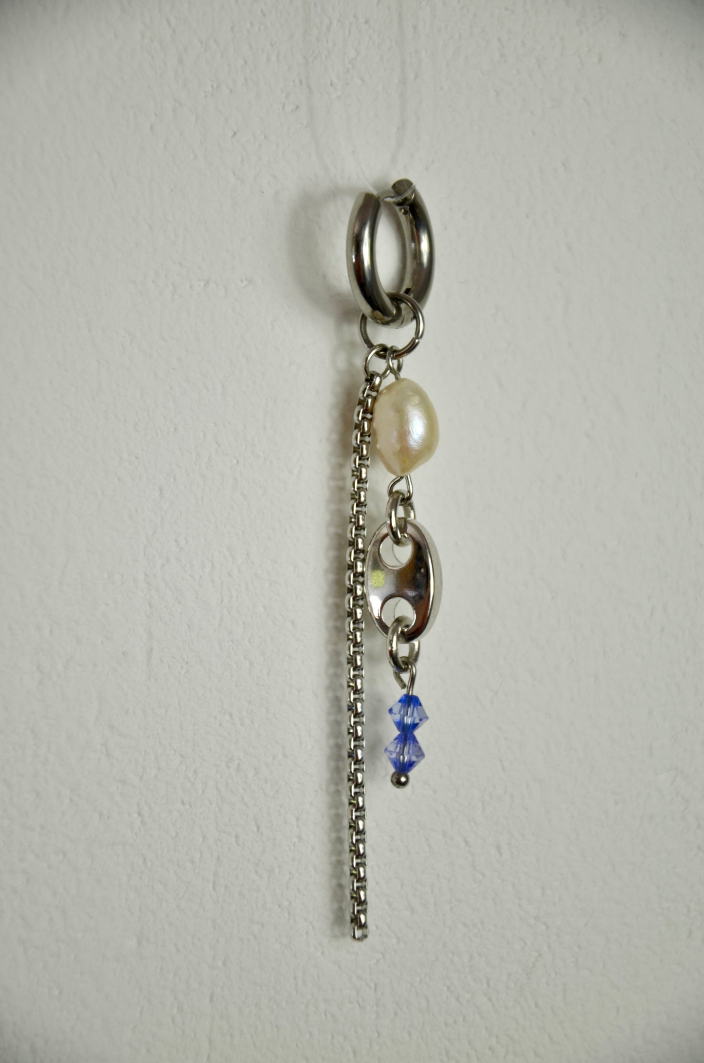 Mono-boucle Céramique - bleu clair