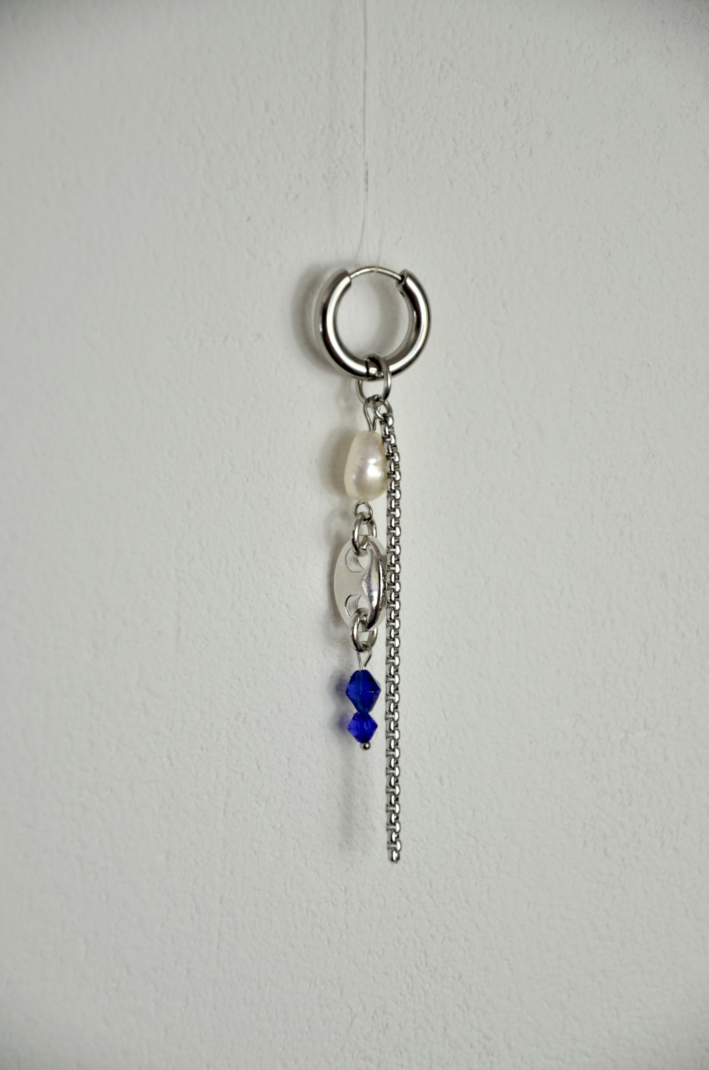 Mono-boucle Céramique - bleu
