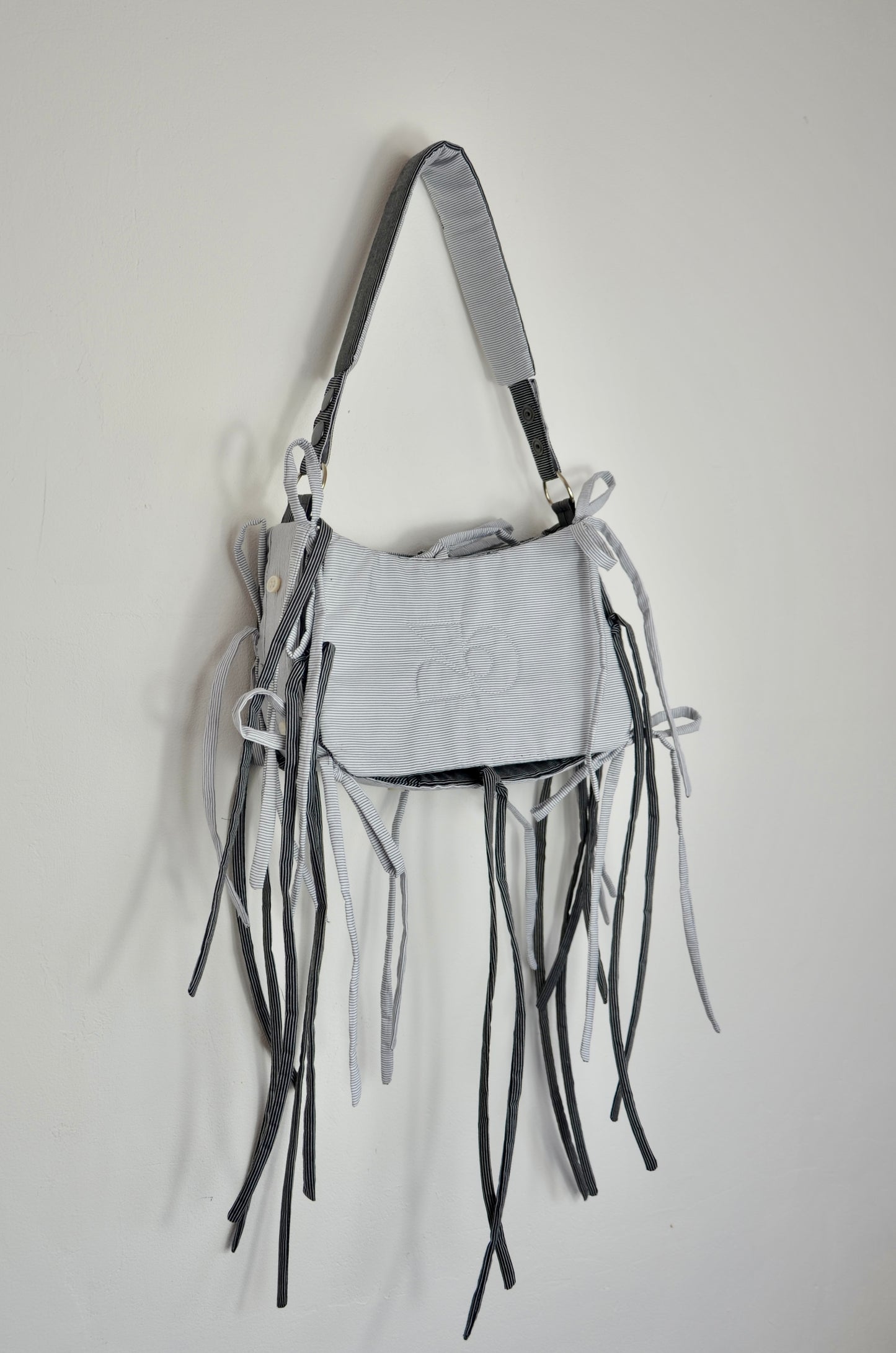 Sac réversible Elise - noir et blanc