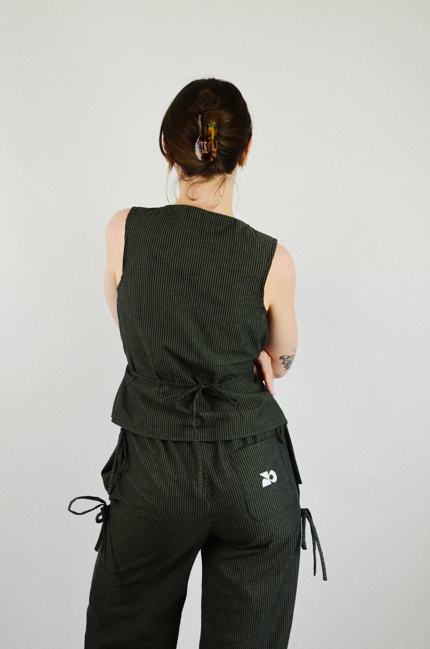 Pantalon Noué - rayé