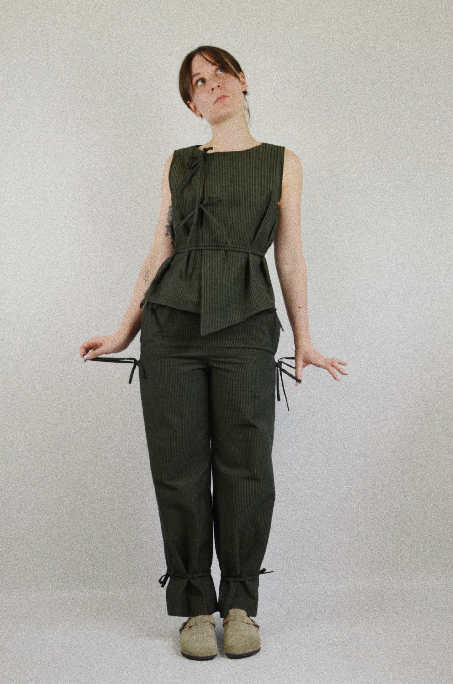 Pantalon Noué - rayé
