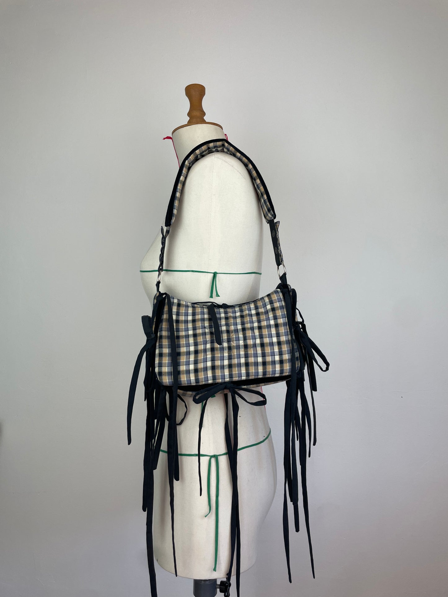 Sac Elise - velours noir