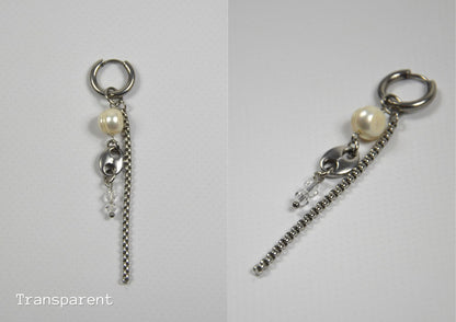 Mono-boucles Perlées