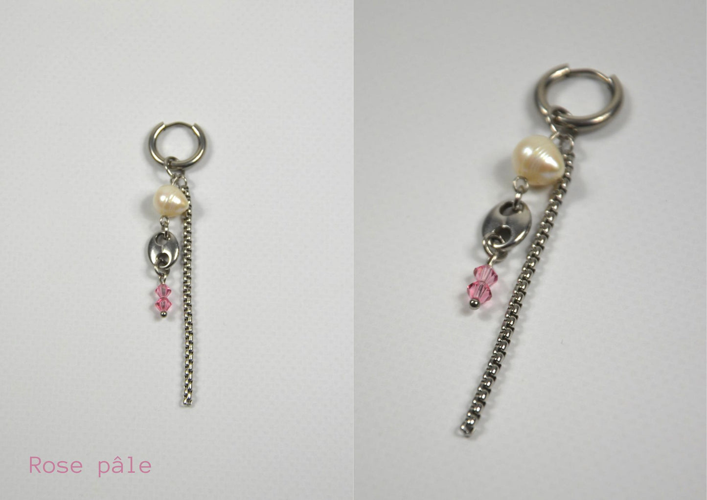 Mono-boucles Perlées