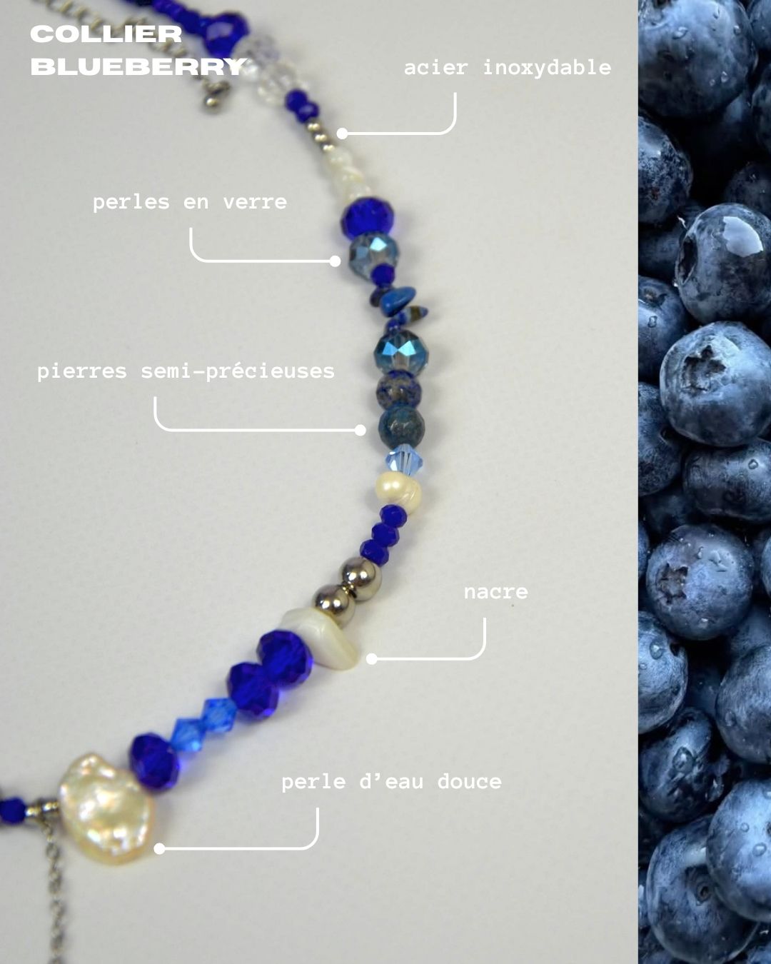 Collier Blueberry