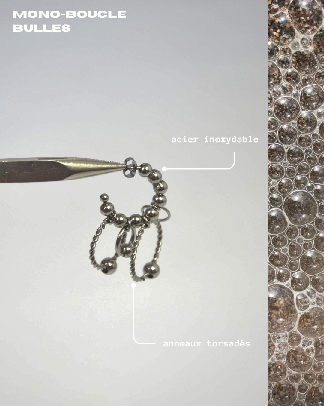 Mono-boucle Bulles
