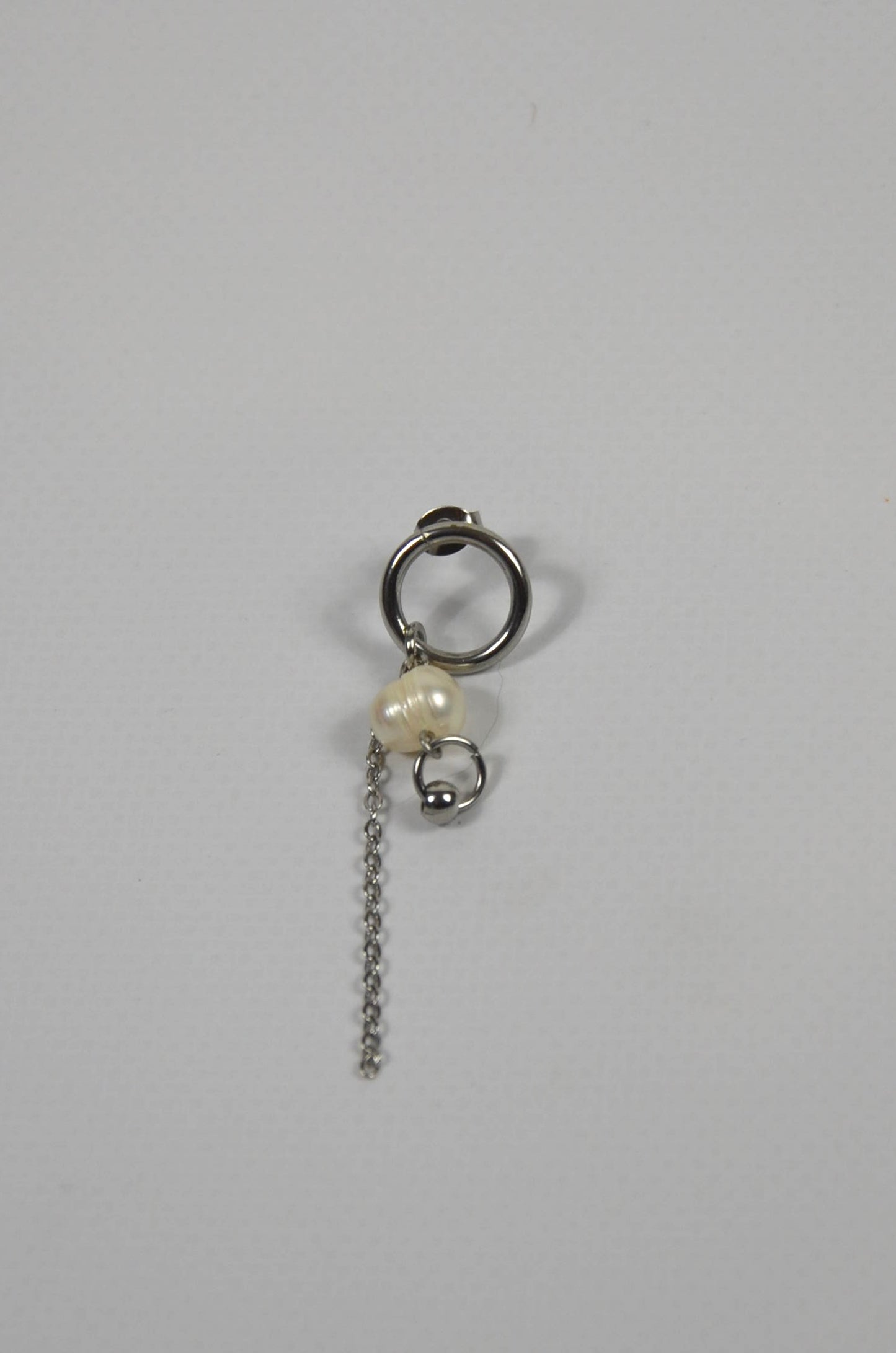 Mono-boucles Chrome et Nacre