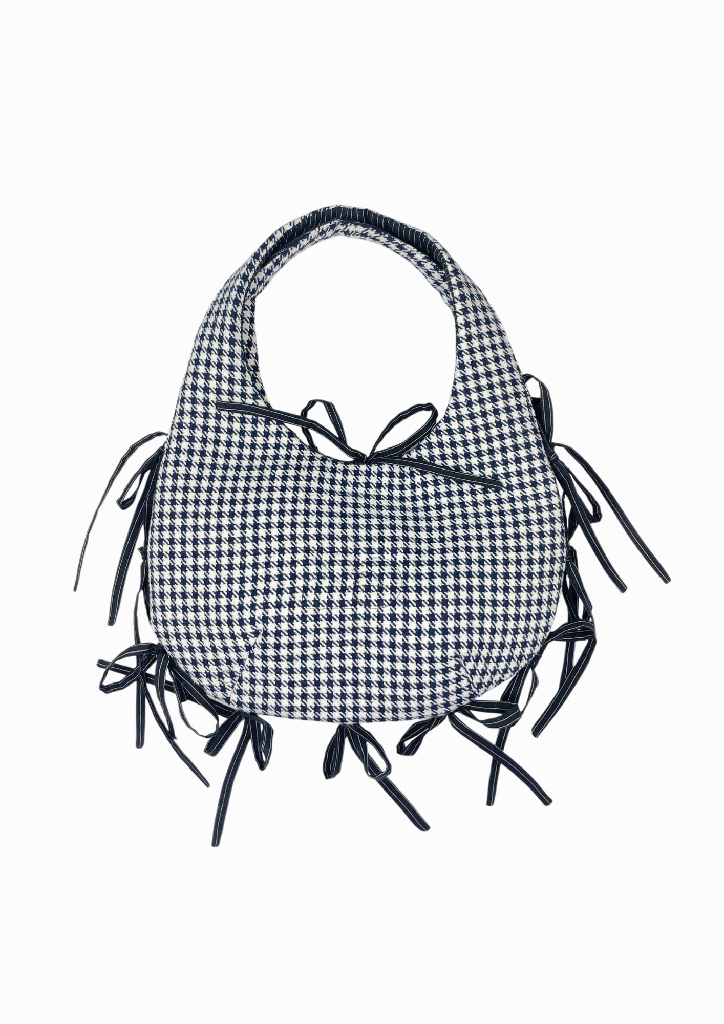 Sac réversible - pied de poule