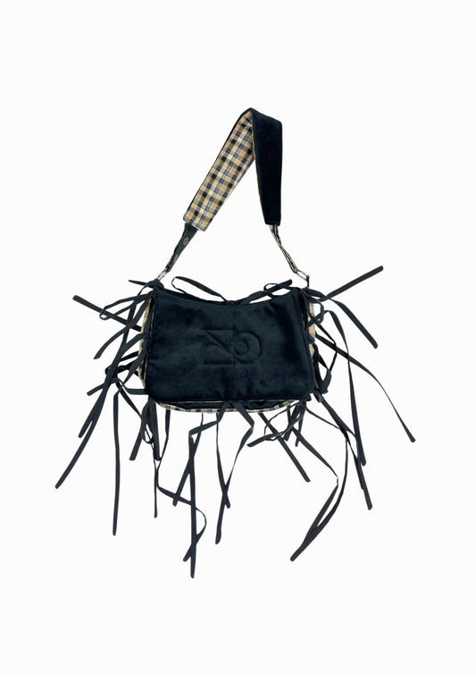 Sac Elise - velours noir