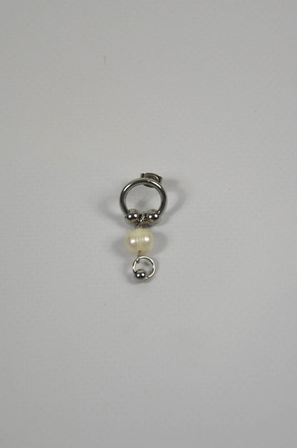 Mono-boucles Chrome et Nacre