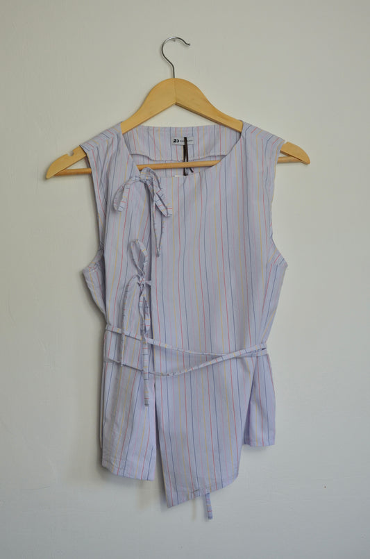 Top Noué - rayé Taille M