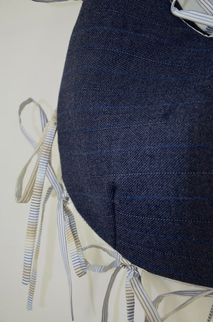 Sac réversible 07 - beige et bleu