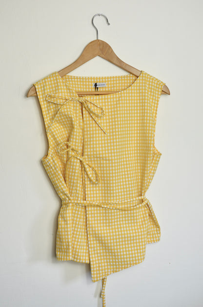 Top Noué - vichy Taille XL