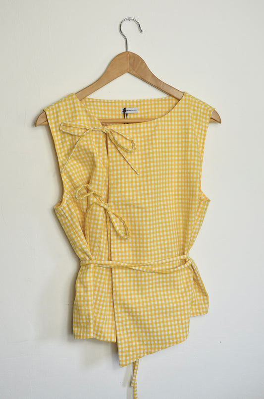 Top Noué - vichy Taille XL