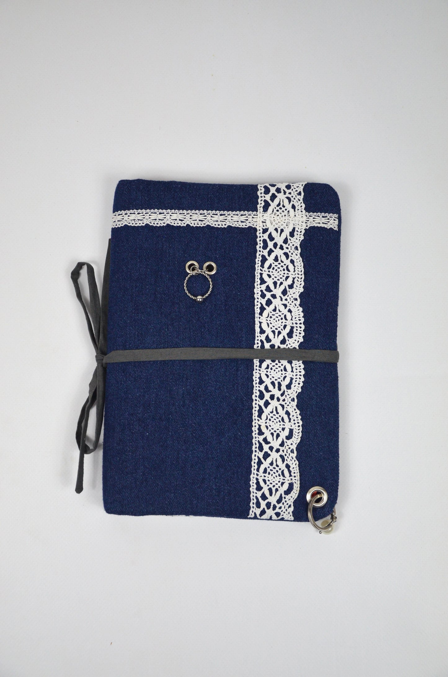Protège carnet - Dentelle&Chrome