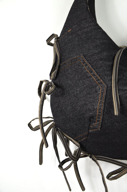 Sac réversible 01 - noir et marron