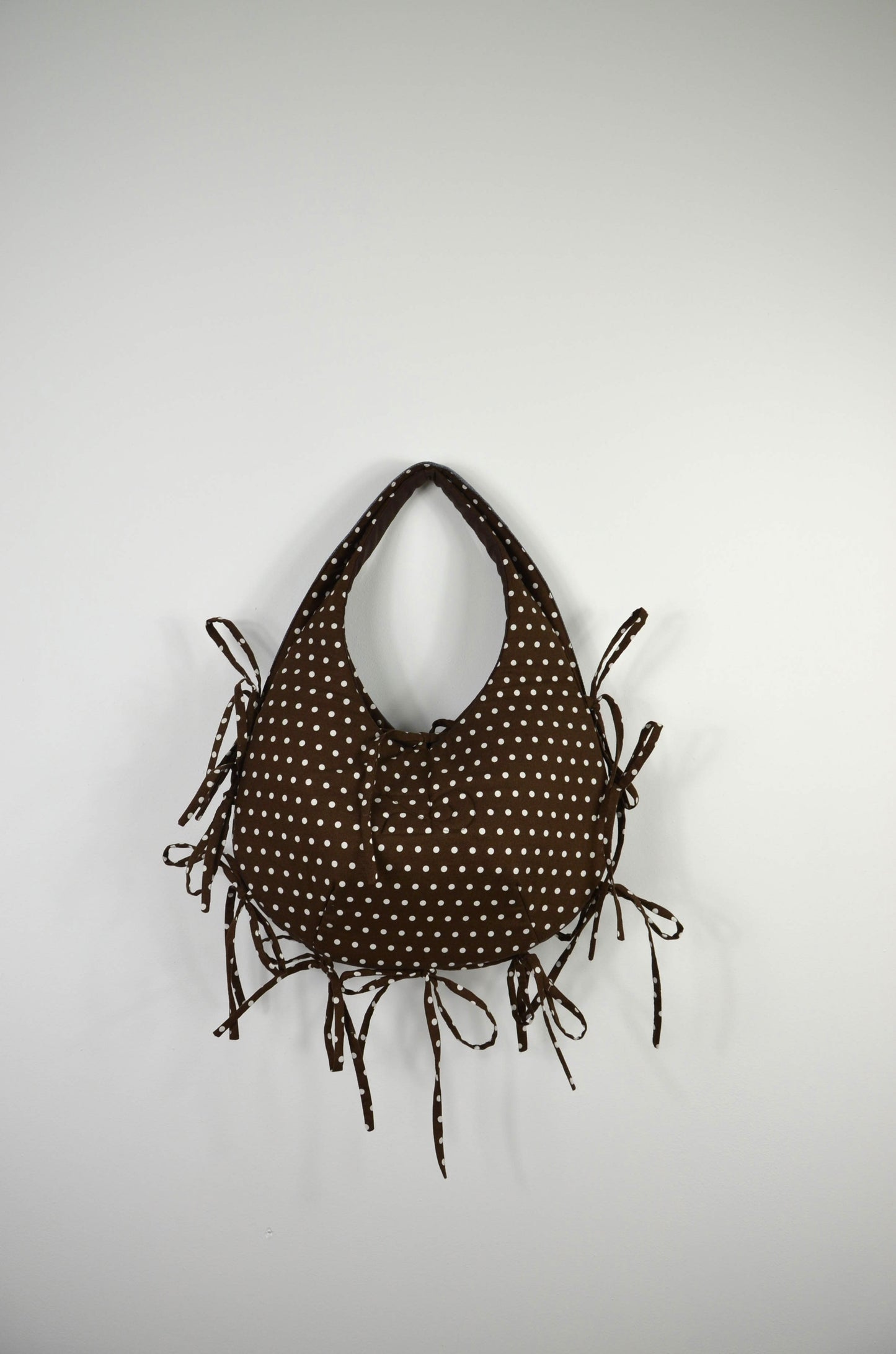 Sac réversible 02 - marron à pois et jean