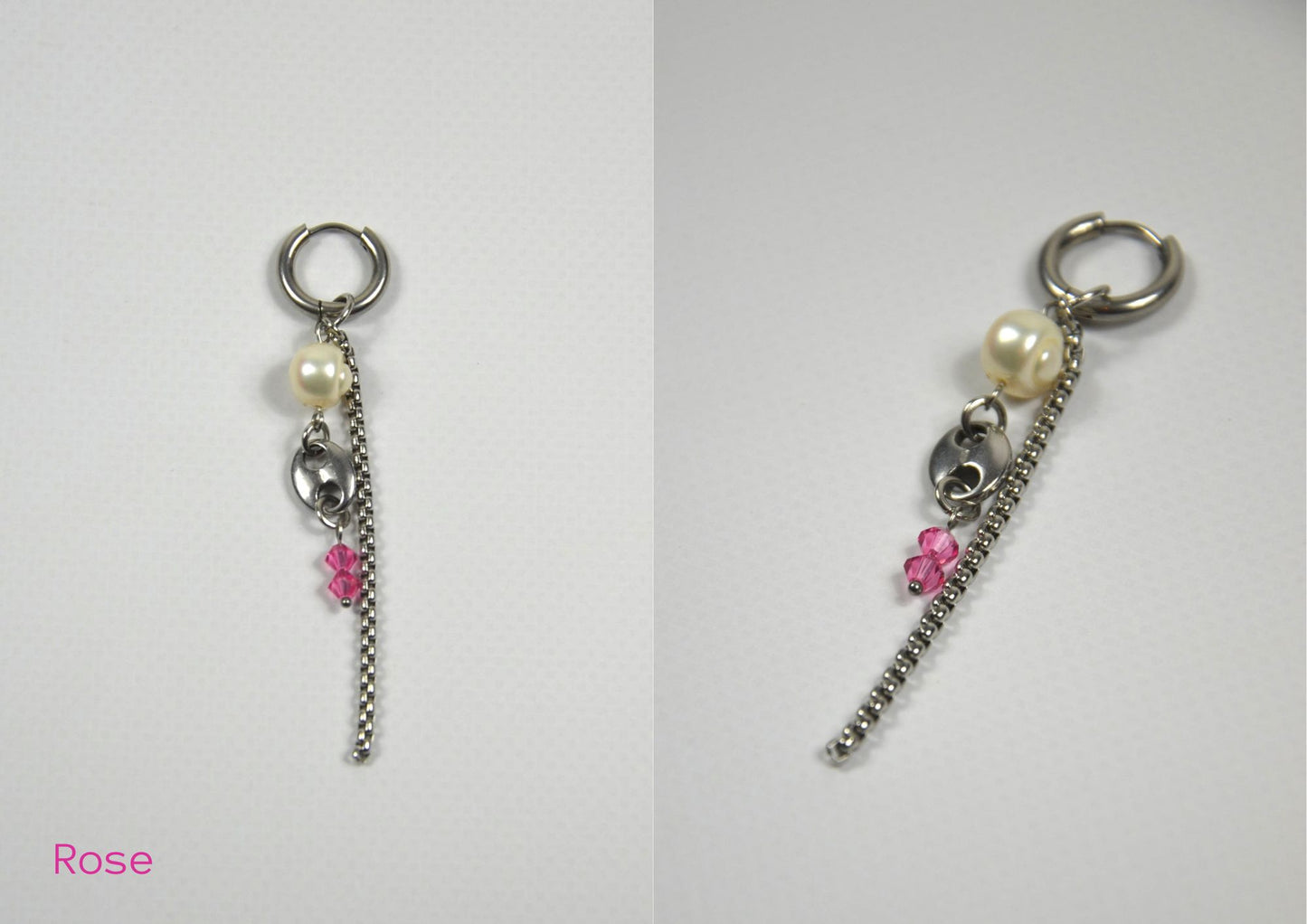 Mono-boucles Perlées