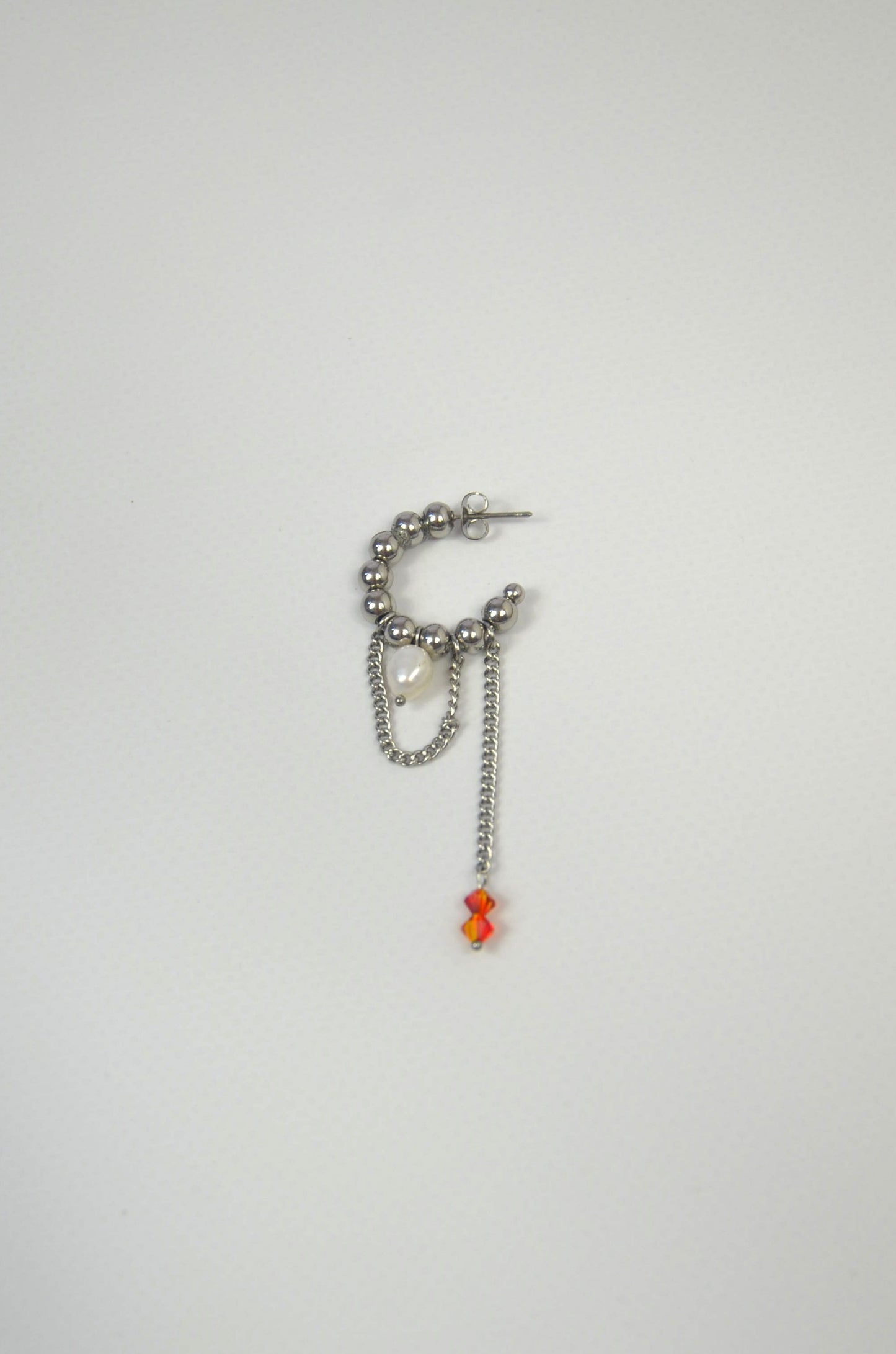 Mono-boucle Perlée