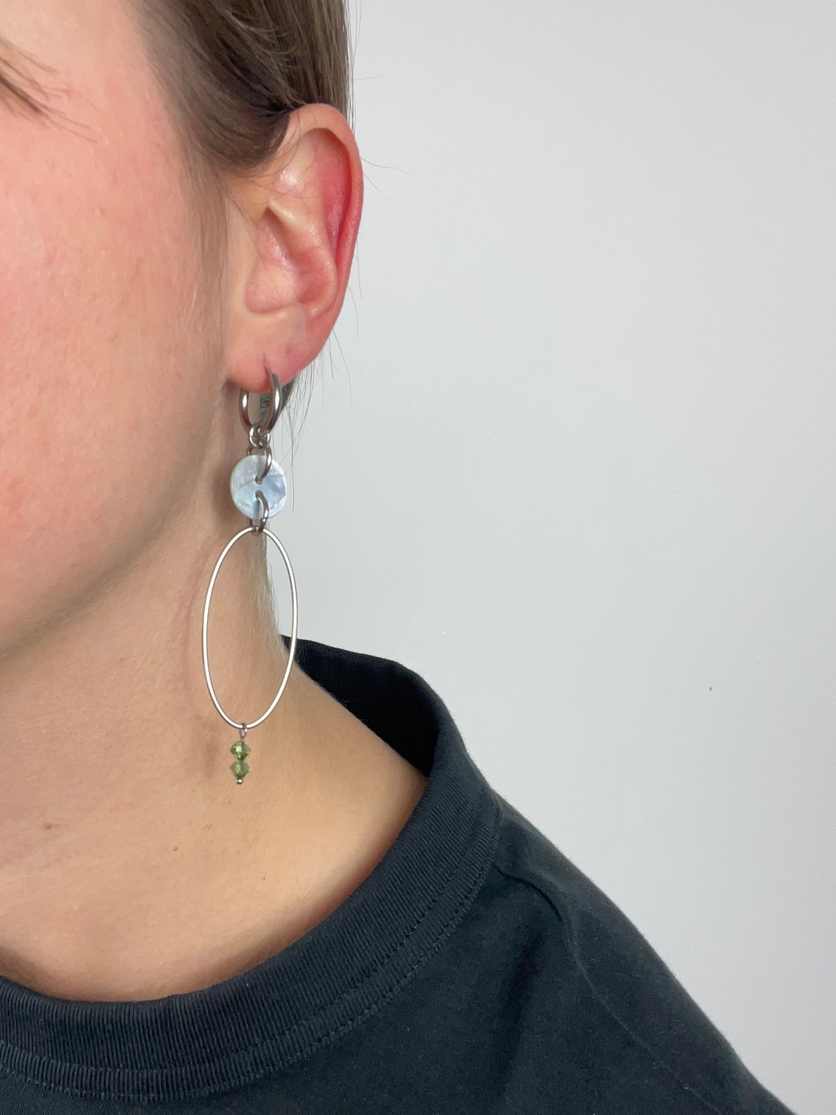 Mono-boucle Nacre