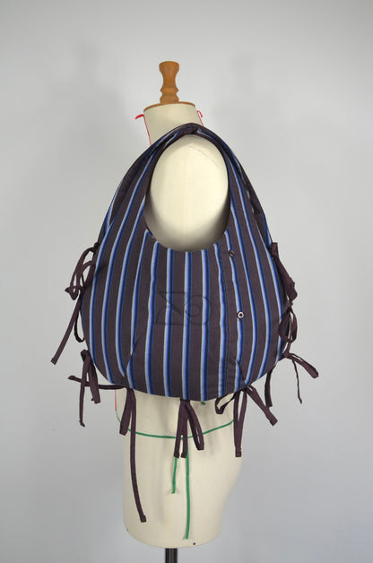 Sac réversible - aubergine