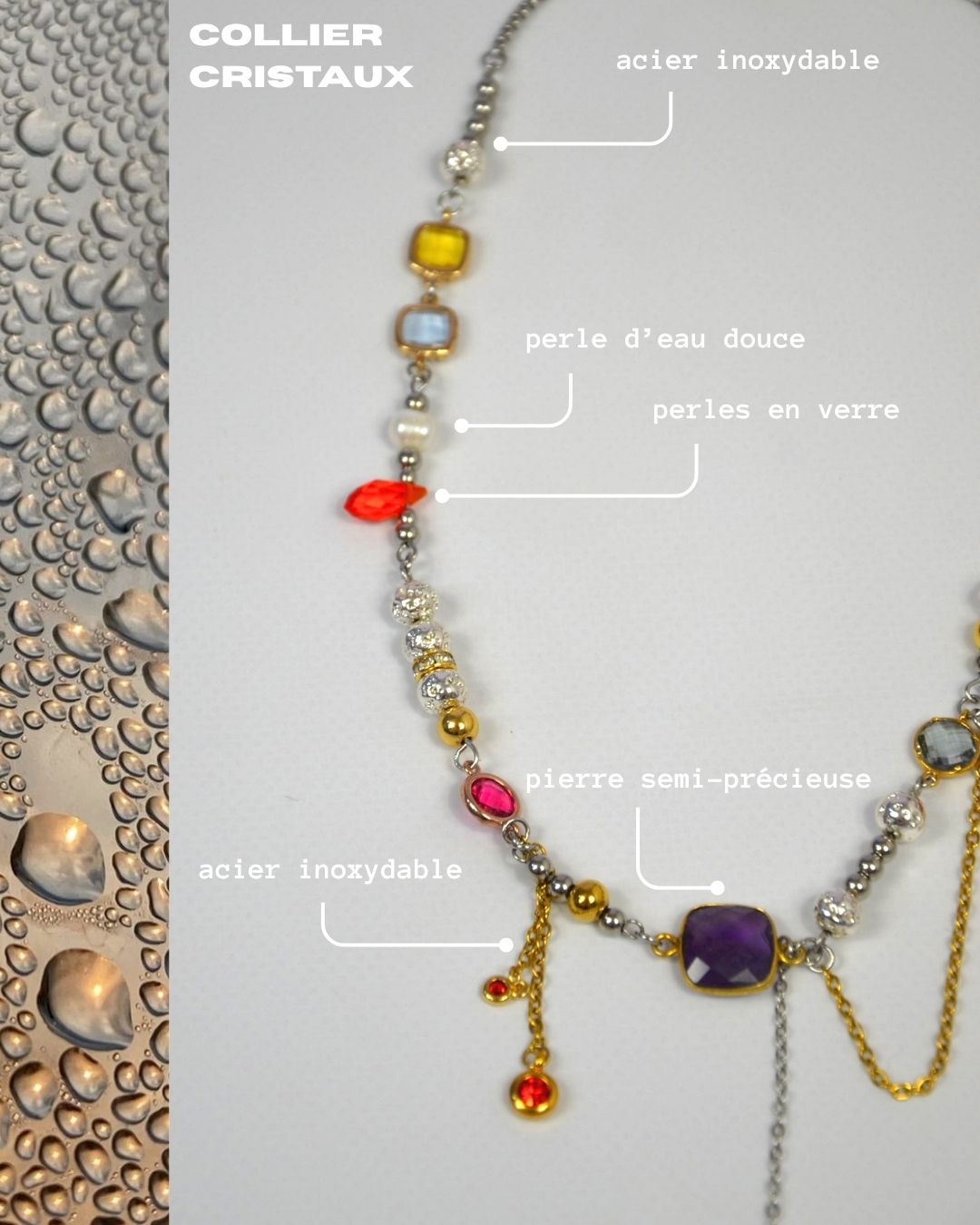 Collier Cristaux