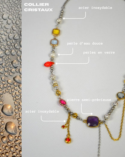 Collier Cristaux