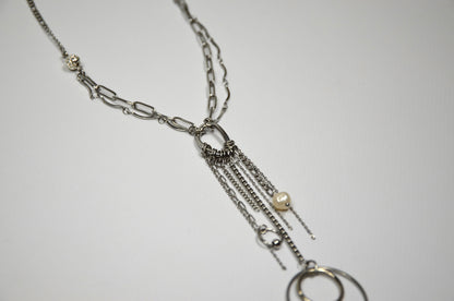Collier modulable - Chrome&Nacre