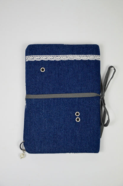 Protège carnet - Dentelle&Chrome