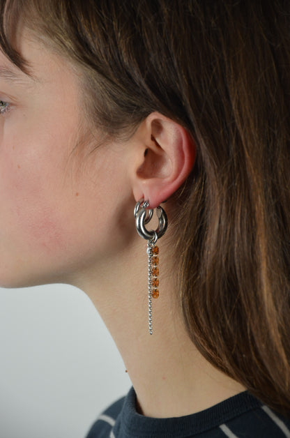 Mono-boucles Grains de café