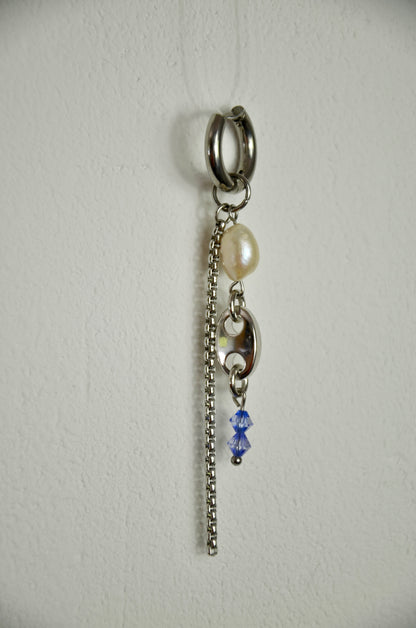 Mono-boucle Céramique - bleu clair