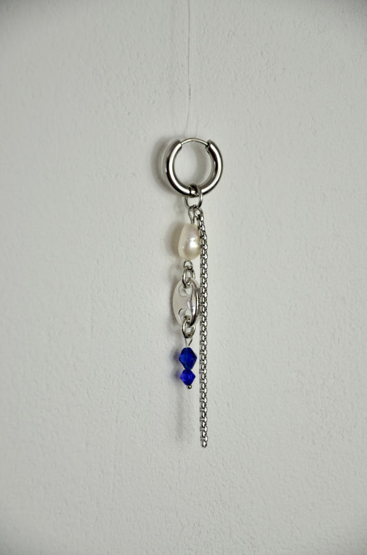 Mono-boucle Céramique - bleu