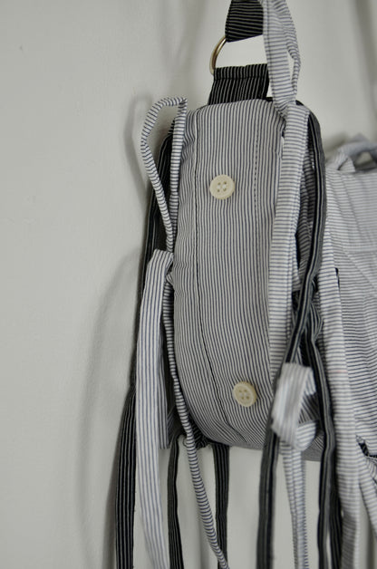 Sac réversible Elise - noir et blanc