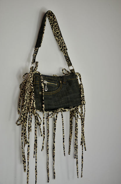 Sac réversible Elise - léopard