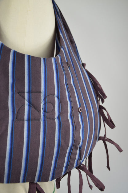 Sac réversible - aubergine