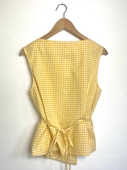 Top Noué - vichy Taille XL