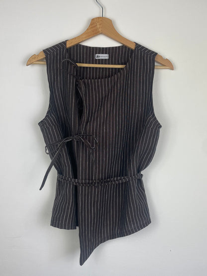 Top Noué - marron