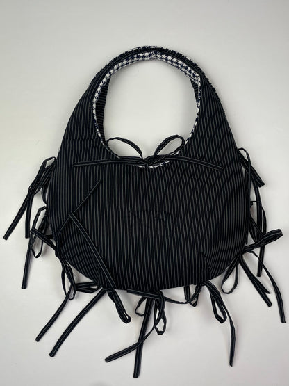 Sac réversible - pied de poule
