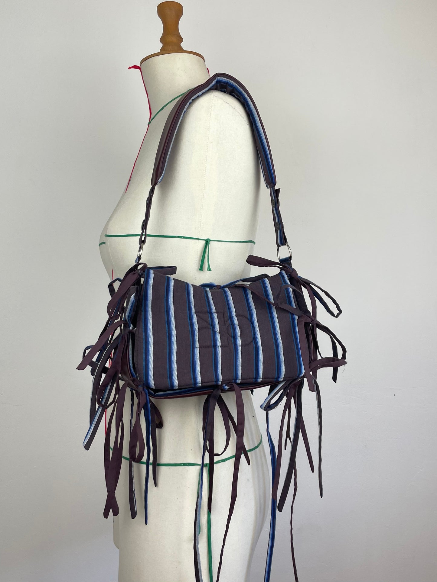 Sac réversible Elise - bordeaux