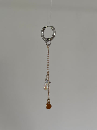 Mono-boucles Rosée