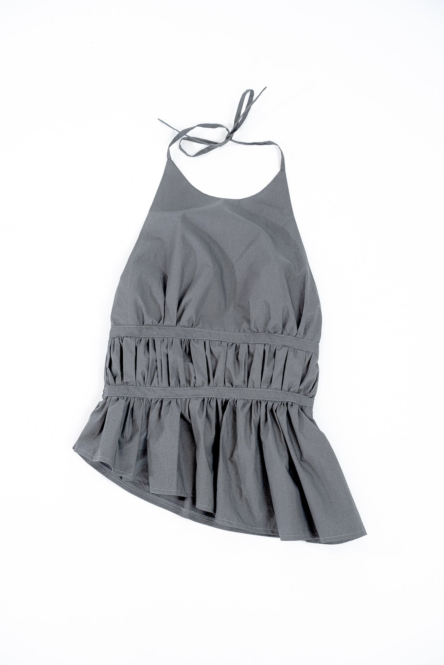 Top Froncé - gris