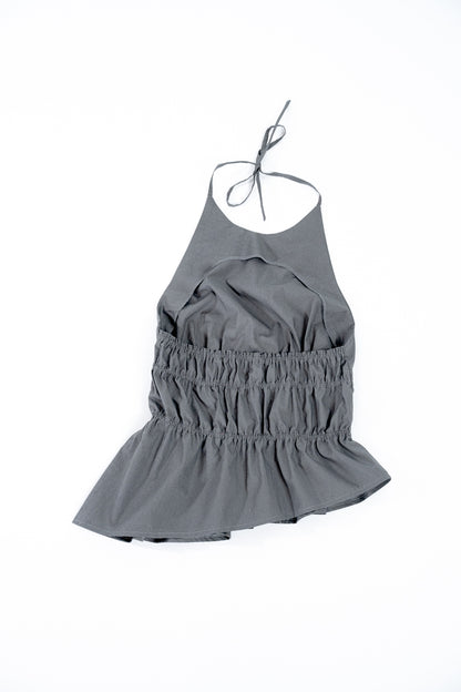 Top Froncé - gris