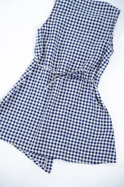Robe courte Nouée - vichy