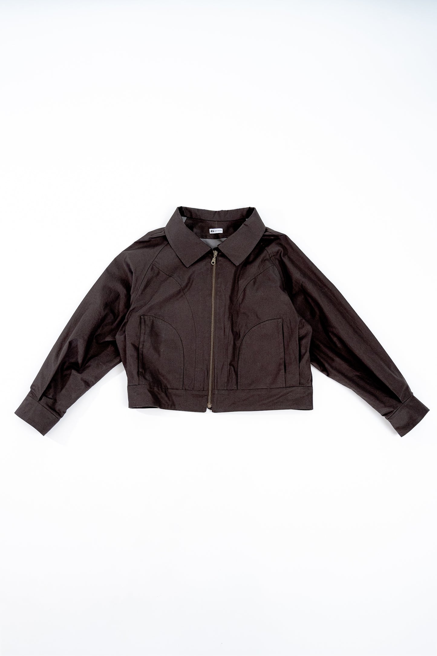 Veste à découpes - marron chocolat
