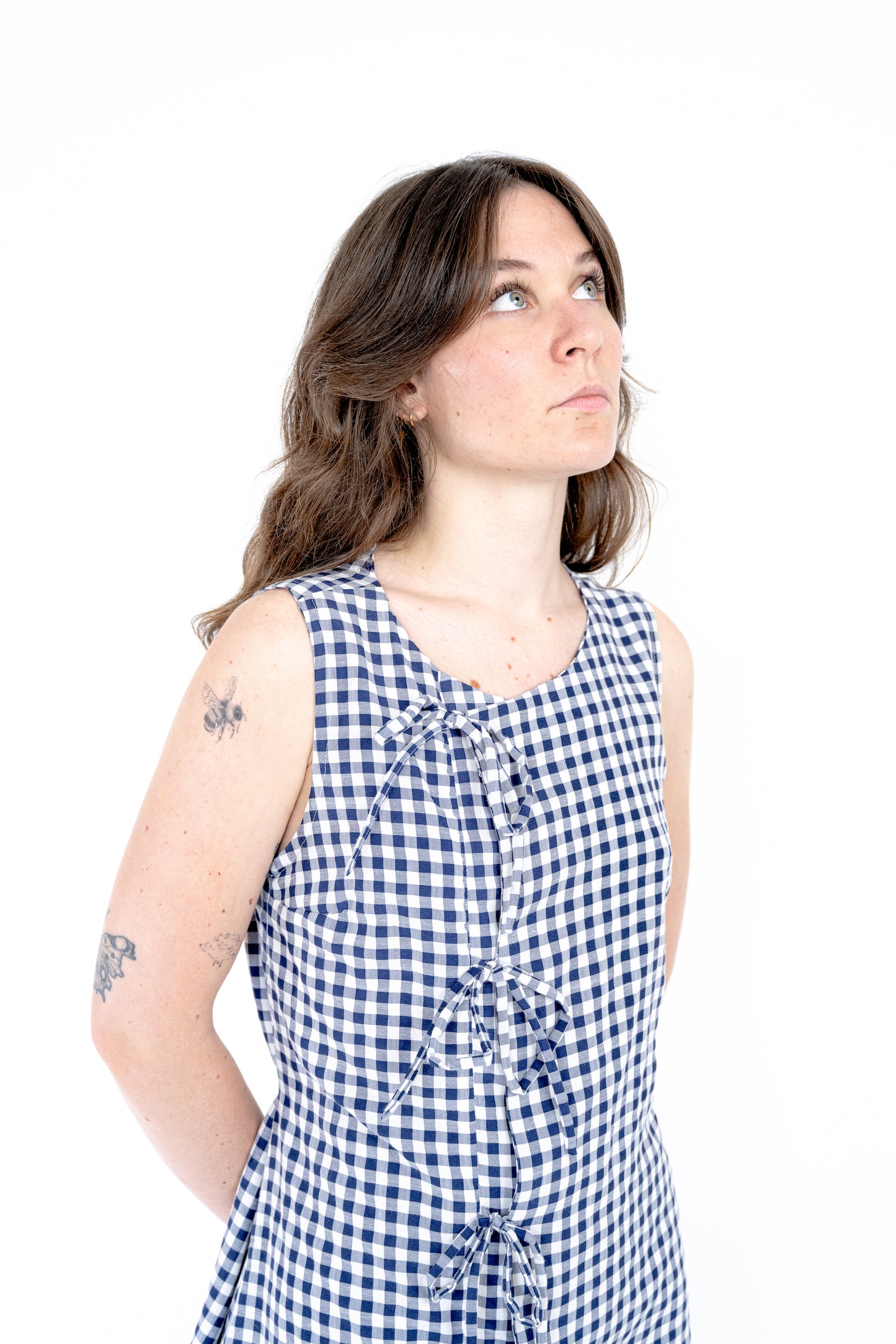 Robe courte Nouée - vichy