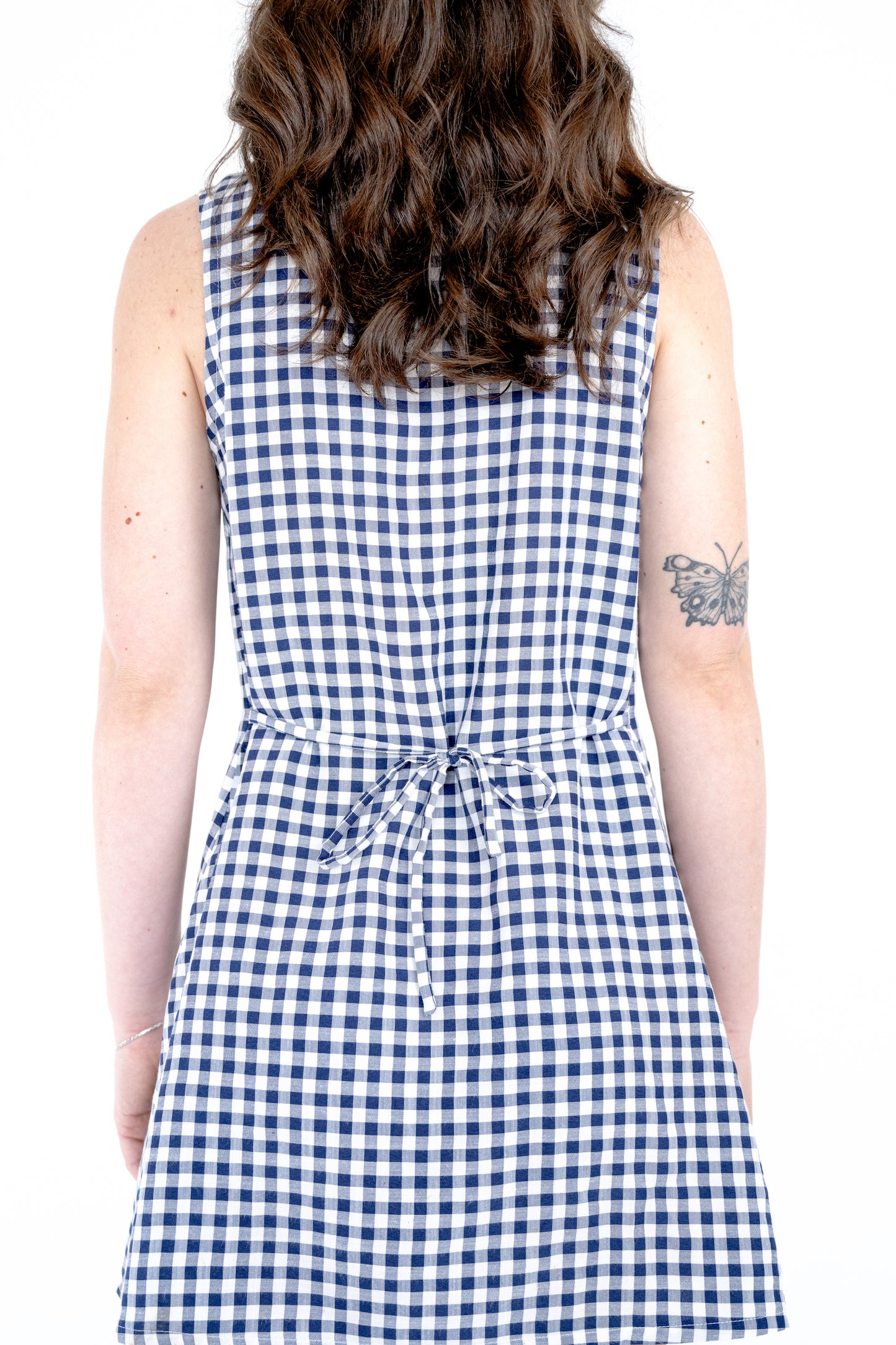 Robe courte Nouée - vichy