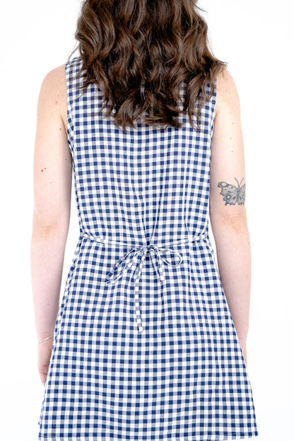 Robe courte Nouée - vichy